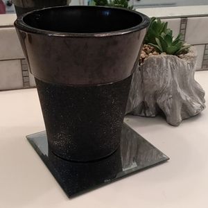 Glitter Flower Pot